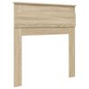 vidaXL Cabecero Roble Sonoma 100 cm Madera contrachapada