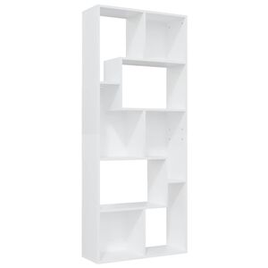 vidaXL Estanter&iacute;a librer&iacute;a madera contrachapada blanco 67x24x161 cm