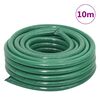 vidaXL Manguera de jard&iacute;n con accesorios PVC verde 0,75" 10 m