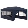 vidaXL Carpa para fiestas azul 3x6 m