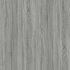 vidaXL Escritorio de madera contrachapada gris Sonoma 100x49x75 cm