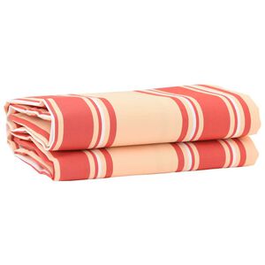 vidaXL Reemplazo de Toldos Amarillo y Naranja 1000 x 160 cm