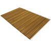 vidaXL Alfombrilla de ba&ntilde;o de madera de acacia 80x50 cm