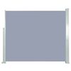 vidaXL Toldo lateral retráctil 120x300 cm gris