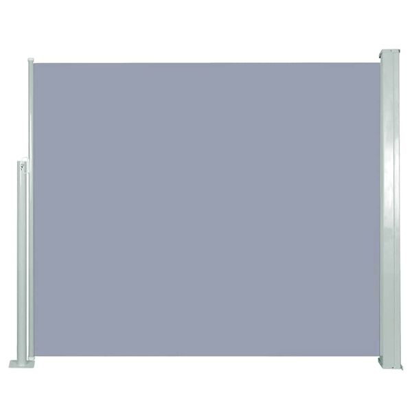 vidaXL Toldo lateral retráctil 120x300 cm gris
