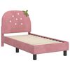 vidaXL Estructura de cama para ni&ntilde;os peque&ntilde;os con cabecera 70 x 140 cm