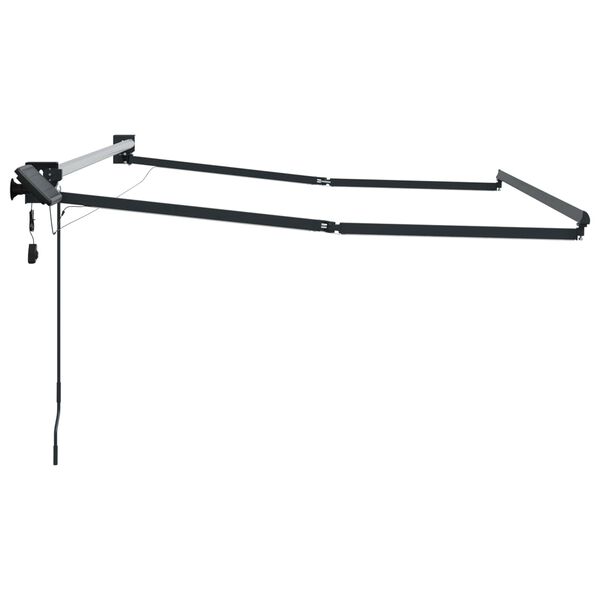 vidaXL Estructura de toldo retr&aacute;ctil el&eacute;ctrico Antracita 4 x 3 m