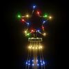 vidaXL &Aacute;rbol de Navidad con pincho 310 LED de colores 300 cm