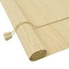 vidaXL Estor enrollable Natural 40 x 220 cm Bamb&uacute;