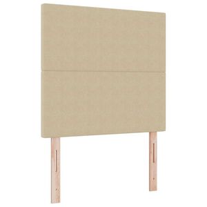 vidaXL Cabecero con cabecera Verde Claro Gris 80 cm Cuero sint&eacute;tico