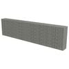 vidaXL Muro de gaviones con cubiertas acero galvanizado 600x50x150 cm