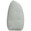 vidaXL Coj&iacute;n de Espalda Gris Claro 180 x 24 x 50 cm Terciopelo