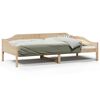 vidaXL Estructura de cama sin colch&oacute;n madera maciza de pino 80x200 cm