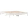 vidaXL Cama sin colch&oacute;n madera maciza de pino blanca 180x200 cm