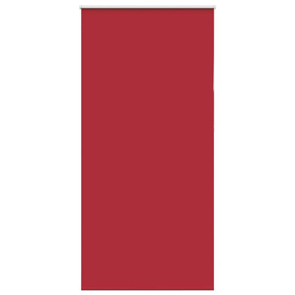 vidaXL Estor Enrollable Opaco Rojo 105x210 cm Tela Ancho 100,7 cm