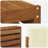 vidaXL Juegos de sof&aacute;s 6 pcs Natural y Crema Madera de Acacia S&oacute;lida
