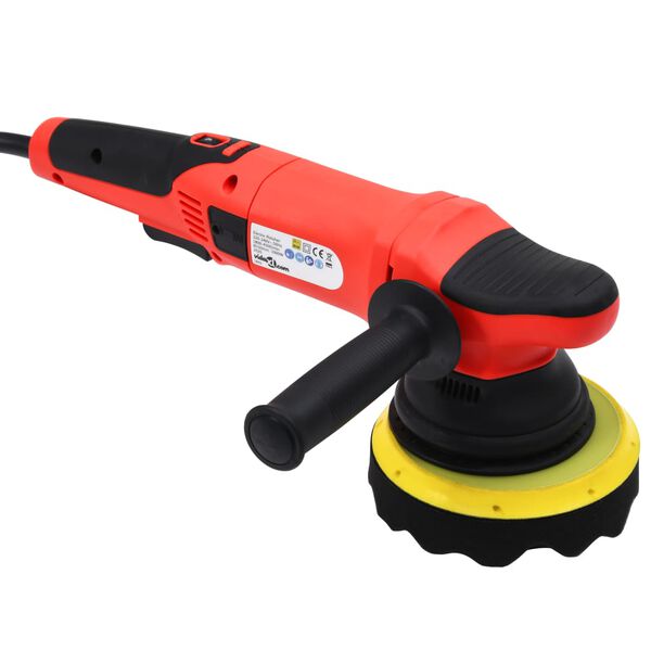 vidaXL Pulidora excéntrica con accesorios doble acción 21 mm 1000 W