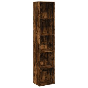 vidaXL Estanter&iacute;a madera de ingenier&iacute;a roble ahumado 40x30x189 cm