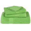 vidaXL Toallas de ducha FROGN 2 uds verde manzana 70x140 cm 360 g/m²