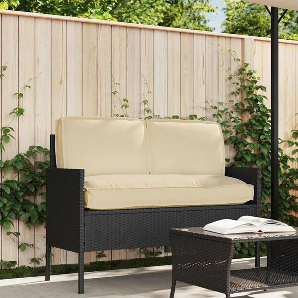 vidaXL Juego de Cojines 3 pcs Beige Tela Oxford