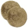 vidaXL Coj&iacute;n con almohada HEERLEN 2 uds. Gris Claro Fleece PV