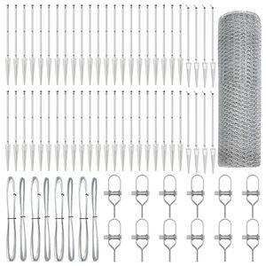 vidaXL Poste de Valla Plateado