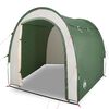 vidaXL Tienda de almacenamiento impermeable verde