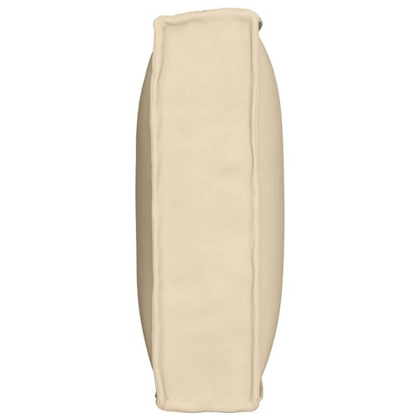 vidaXL Coj&iacute;n Beige 80 x 40 x 12 cm Tela Oxford