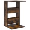vidaXL Mesa lateral Roble ahumado 40 x 35 x 60,5 cm
