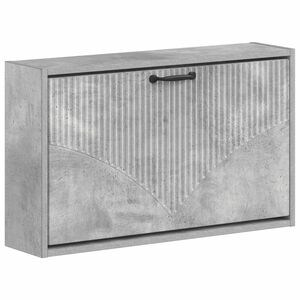 vidaXL Armario de zapatos montado en la pared HOORN 71 x 17 x 43 cm