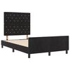 vidaXL Cama tipo Box Spring con cabecera Negro 120 x 200 cm Terciopelo