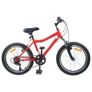 vidaXL Bicicleta Infantil 20 Pulgadas 6-Velocidad para 6-11 a&ntilde;os Rojo