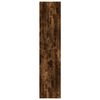 vidaXL Aparador alto madera de ingeniería roble ahumado 30x41x185 cm