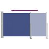 vidaXL Toldo lateral retr&aacute;ctil para patio azul 140x300 cm
