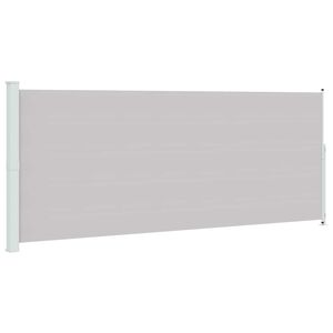 vidaXL Toldo lateral retr&aacute;ctil para patio gris 200x500 cm