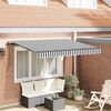 vidaXL Toldo Retr&aacute;ctil Antracita 350 x 200 cm tela
