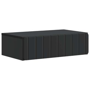 vidaXL Mesa Lateral Montada en la Pared 59 x 34,5 x 17 cm