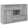 vidaXL Vitrina Gris Sonoma 100 x 30 x 65,6 Madera de ingenier&iacute;a