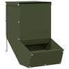 vidaXL Comedero para Conejos Verde oliva 17,5 x 26 x 28,5 cm 1,5 kg