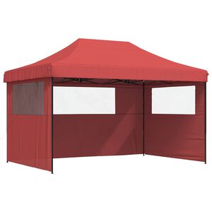 vidaXL Carpa de Fiesta Burdeos 292 x 440 x 315 cm Tela Oxford