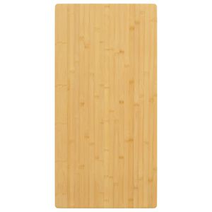 vidaXL Tablero de mesa de bamb&uacute; 50x100x1,5 cm
