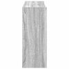 vidaXL Mueble zapatero madera contrachapada gris sonoma 80x25x62 cm