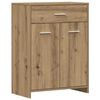 vidaXL Armario de ba&ntilde;o madera de ingenier&iacute;a roble artisan 60x33x80 cm