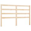vidaXL Cabecero de cama madera maciza de pino 141x4x100 cm