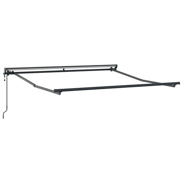 vidaXL Toldo Retr&aacute;ctil Antracita 300 x 250 cm Poli&eacute;ster y metal