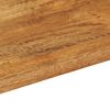 vidaXL Tablero de mesa rectangular madera maciza mango 90x70x3,8 cm