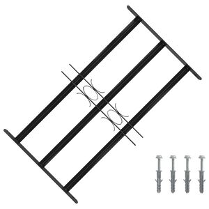 vidaXL Rejilla de Ventana 75.5 x 45 cm