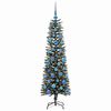vidaXL &Aacute;rbol de Navidad artificial Verde 150 cm PVC, Pl&aacute;stico y Acero