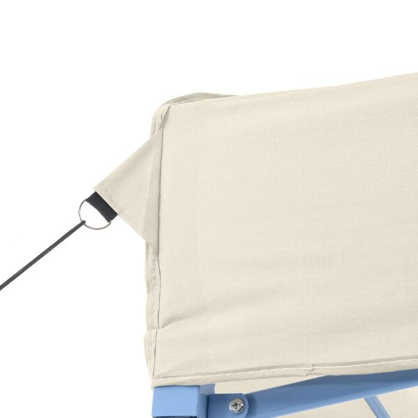 vidaXL Carpa de Fiesta Crema 280 x 410 x 315 cm Tela Oxford