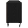 vidaXL Gabinete de TV Roble Negro 103,5 x 30 x 50 cm